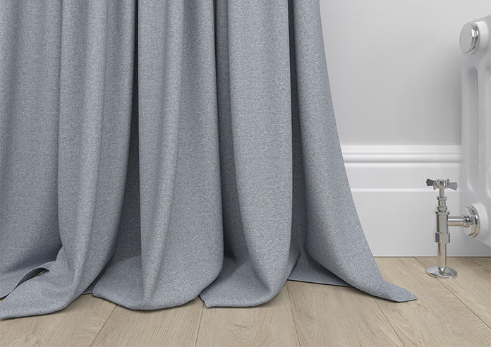 Carina, Cadet Blue - Made to Measure Curtains - Image 6